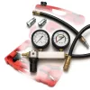 Kompressziós nyomásmérő benzinmotorokhoz henger szivárgás diagnosztikához