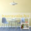 Serving cart on wheels, white, 3 levels, 80.5 x 51 x 30 cm