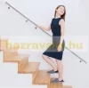Toldható kapaszkodó rozsdamentes acél 100 cm hosszabbítható lépcsőkorlát