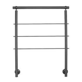   Állítható rozsdamentes lépcsőkorlát oldalsó rögzítéssel 240 cm hosszú 3 oszloppal 3 db keresztrúd 10 mm távtartó