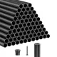 Korlát rúd 101 darabos készlet lépcsőkorlát Ø19x813 mm kerek alumínium rúd