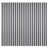 Korlát rúd 51 darabos készlet lépcsőkorlát Ø19x914 mm kerek alumínium rúd