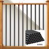 Korlát rúd 51 darabos készlet lépcsőkorlát Ø19x914 mm kerek alumínium rúd
