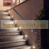 Stair railing stainless steel and aluminum 150 cm railing diameter 42 mm in anthracite color
