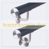 Stair railing stainless steel and aluminum 150 cm railing diameter 42 mm in anthracite color
