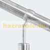 Entrance stair railing without stainless steel cross bar 100 cm