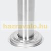 Entrance stair railing without stainless steel cross bar 100 cm