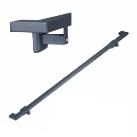   Lépcsőkorlát horganyzott acél 100 cm korlát antracit színben