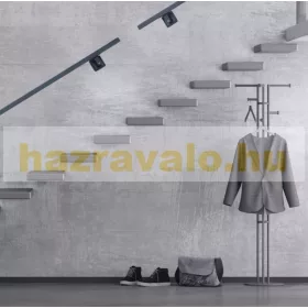   Lépcsőkorlát horganyzott acél 150 cm korlát antracit színben beltéri kapaszkodó