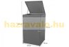Garden bin storage polyrattan trash bin storage for 120 liter bin, brown