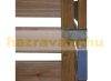 Garden bin storage wooden trash bin storage for storing 4 80-240 liter bins, brown