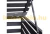 Garden bin storage wooden trash bin storage for storing 2 80-240 liter bins, anthracite