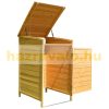 Wooden dustbin storage for 240 liter dustbins 73 x 85 x 127 cm 