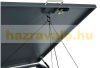 Garden bin storage galvanized steel trash bin storage 2 bins 117x132x80 cm anthracite-gold