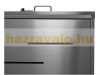 HWC-E83 4-part Garbage can storage expandable stainless steel 