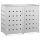 HWC-E83 DOUBLE Trash can storage expandable stainless steel 