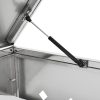 HWC-E83 DOUBLE Trash can storage expandable stainless steel 