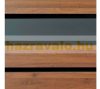 Garden bin storage galvanized steel trash bin storage 1 bin 117x68x80 cm dark brown
