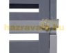 Garden bin storage wooden trash bin storage for storing 2 80-240 liter bins, gray