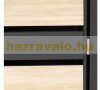 Garden bin storage galvanized steel trash bin storage 1 bin 117x68x80 cm light brown