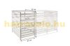  Garden trash bin wooden trash bin storage for 1 additional bin suitable for storing 80-240 liter bins green