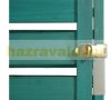  Garden trash bin wooden trash bin storage for 1 additional bin suitable for storing 80-240 liter bins green