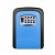 Kulcstartó doboz számzáras kulcs őr kék falra szerelhető, 5 kulcs számára