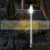 Outdoor lamp 111cm, with double socket E27 stainless steel