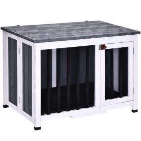   Fa kutyaház 84x51x61 cm összecsukható ház utazáshoz is alkalmas