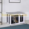 Wooden dog house 84x51x61 cm collapsible house also suitable for travel