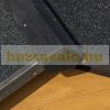 Wooden dog house 130x93x92 cm insulated pet house with 2 dog bowls with bitumen roof outdoor weatherproof pine 