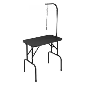   kutyakozmetikai asztal, 875x472x1533 mm, rozsdamentes acél, kutyakozmetikai asztal, 99,8 kg teherbírás, összecsukható, 807,7x459,7 mm, asztali, ideális fürdetéshez, trimmeléshez, szárításhoz, keféléshez