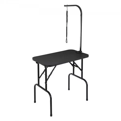 kutyakozmetikai asztal, 875x472x1533 mm, rozsdamentes acél, kutyakozmetikai asztal, 99,8 kg teherbírás, összecsukható, 807,7x459,7 mm, asztali, ideális fürdetéshez, trimmeléshez, szárításhoz, keféléshez