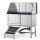 Dog cosmetic tub 1270 mm stainless steel adjustable height pet bathing dog washing station 150 kg