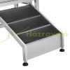 Professional dog grooming tub 1574 mm stainless steel pet bathing dog washing station up to 200 kg