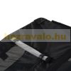 Dog transport bicycle trailer 130x73x90 cm bicycle trailer black and white