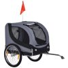 Dog transport bicycle trailer 130x73x90 cm bicycle trailer 