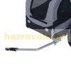 Dog transport bicycle trailer 130x73x90 cm bicycle trailer 