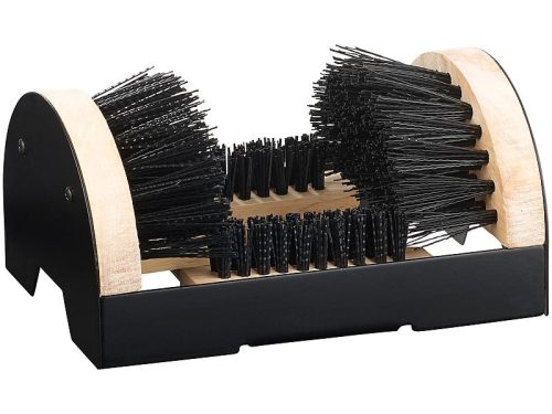 Mud brush wooden foot mat brush mud brush can be fixed and unscrewed