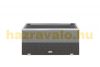 Polirattan self-watering flower box 125x39x43 cm light brown pot with irrigation system