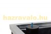 Polirattan self-watering flower box 50x50x43 cm dark brown pot with irrigation system