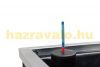 Polirattan self-watering flower box 50x50x43 cm anthracite tile with irrigation system