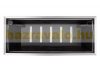 Polirattan self-watering flower box 95x39x43 cm anthracite tile with irrigation system