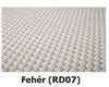 Polirattan self-watering flower box 125x39x43 cm white tile with irrigation system
