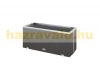 Polyrattan self-watering planter box 125x39x43 cm two-tone sand pot with irrigation system