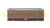 Polyrattan flower box 130x40x45 cm plant holder light brown 