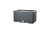 Polyrattan flower box 70x38x40 cm plant holder basket anthracite