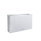 Polyrattan flower box 100x30x60 cm plant holder white