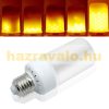 Flame-imitating glow lamp Flame-imitating burner E14 5W Electric torch bulb