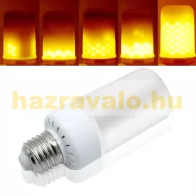   Lángot imitáló ízzó lámpa láng utánzó égő E14 5W Elektromos fáklyaizzó